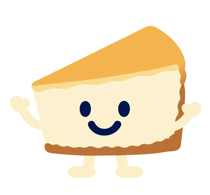 Tuuths New York Cheesecake character